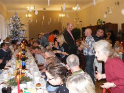 Wigilia w Domu Pomocy Społecznej w Podzamku 23 Grudnia 2014r.